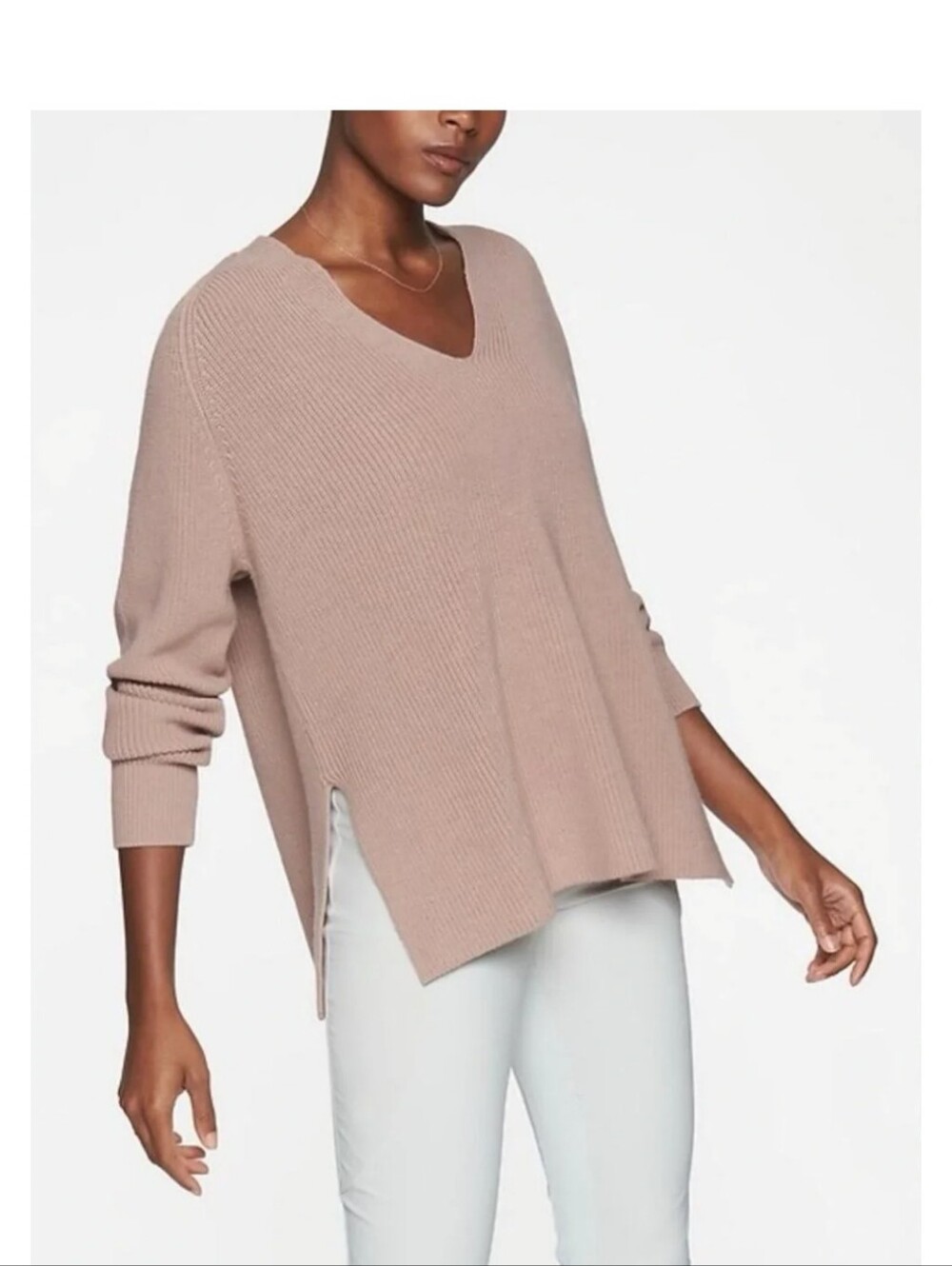 Athleta Switchback Pullover Sweater Large